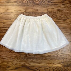 Baby Gap Ivory Tulle Skirt